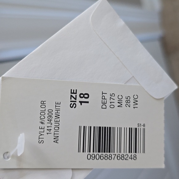 Preston & York Women's Antique White Blazer 18 NWT - Picture 16 of 16